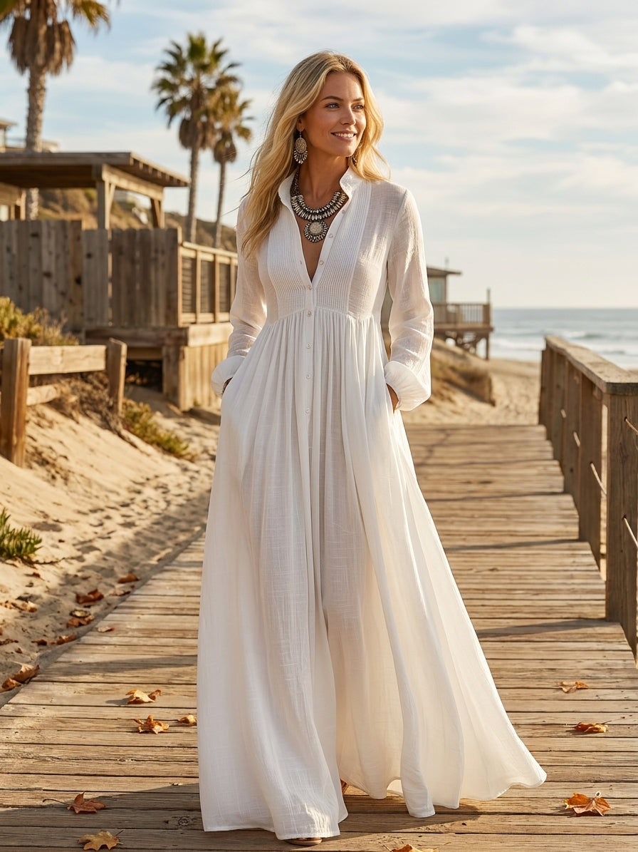 Valerie | Vestido Maxi Minimalista