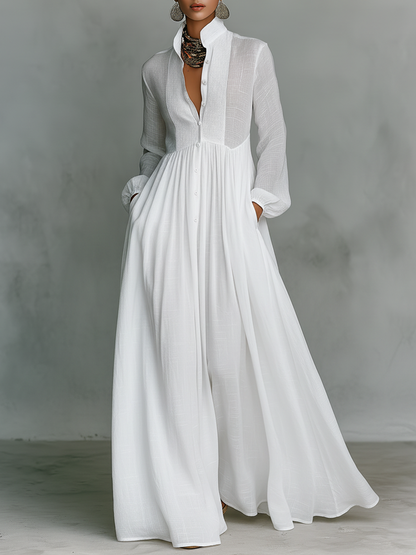 Valerie | Vestido Maxi Minimalista