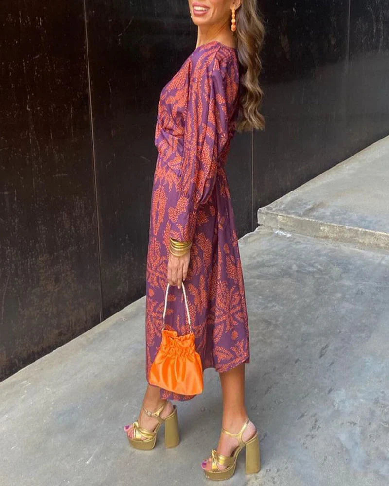 Chloe | Elegante Vestido Estampado