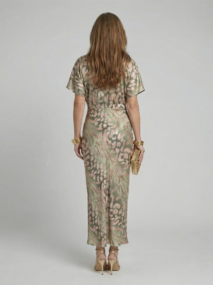 Valeria Sage | Vestido Midi Estampado