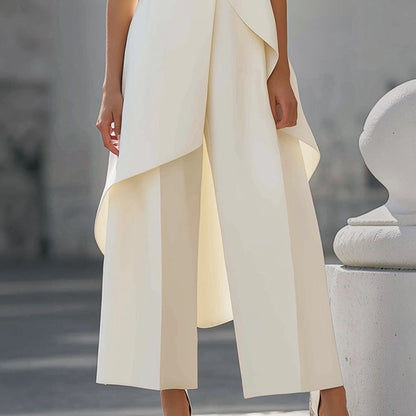 Vera | Conjunto Elegante con Vuelos Asimétricos
