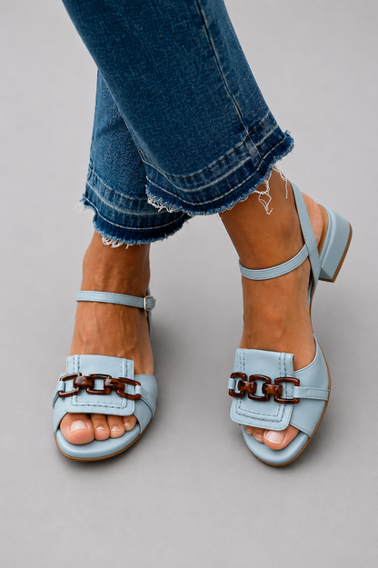 Azzurra | Sandalias de Elegancia costera