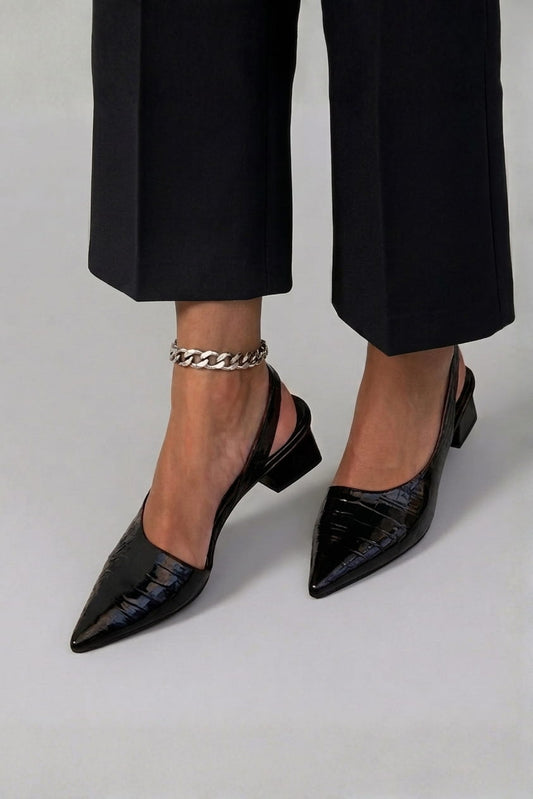 Elisa | Zapatos de Tacón con Puntera Larga