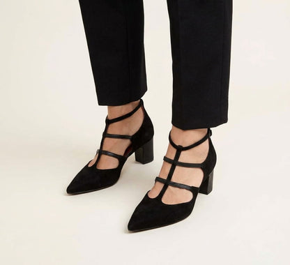 Giulia | Zapatos de salón con punta y tiras elegantes