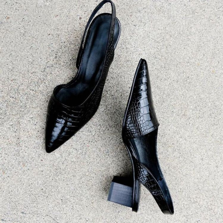 Elisa | Zapatos de Tacón con Puntera Larga