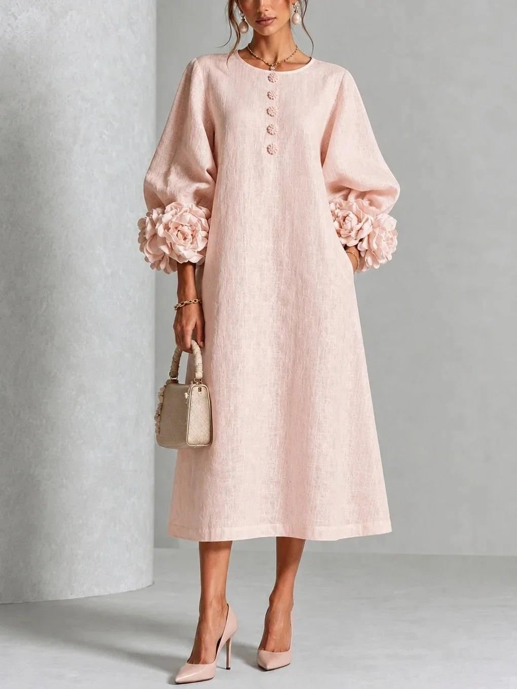 Rosalie | Vestido Floral Midi