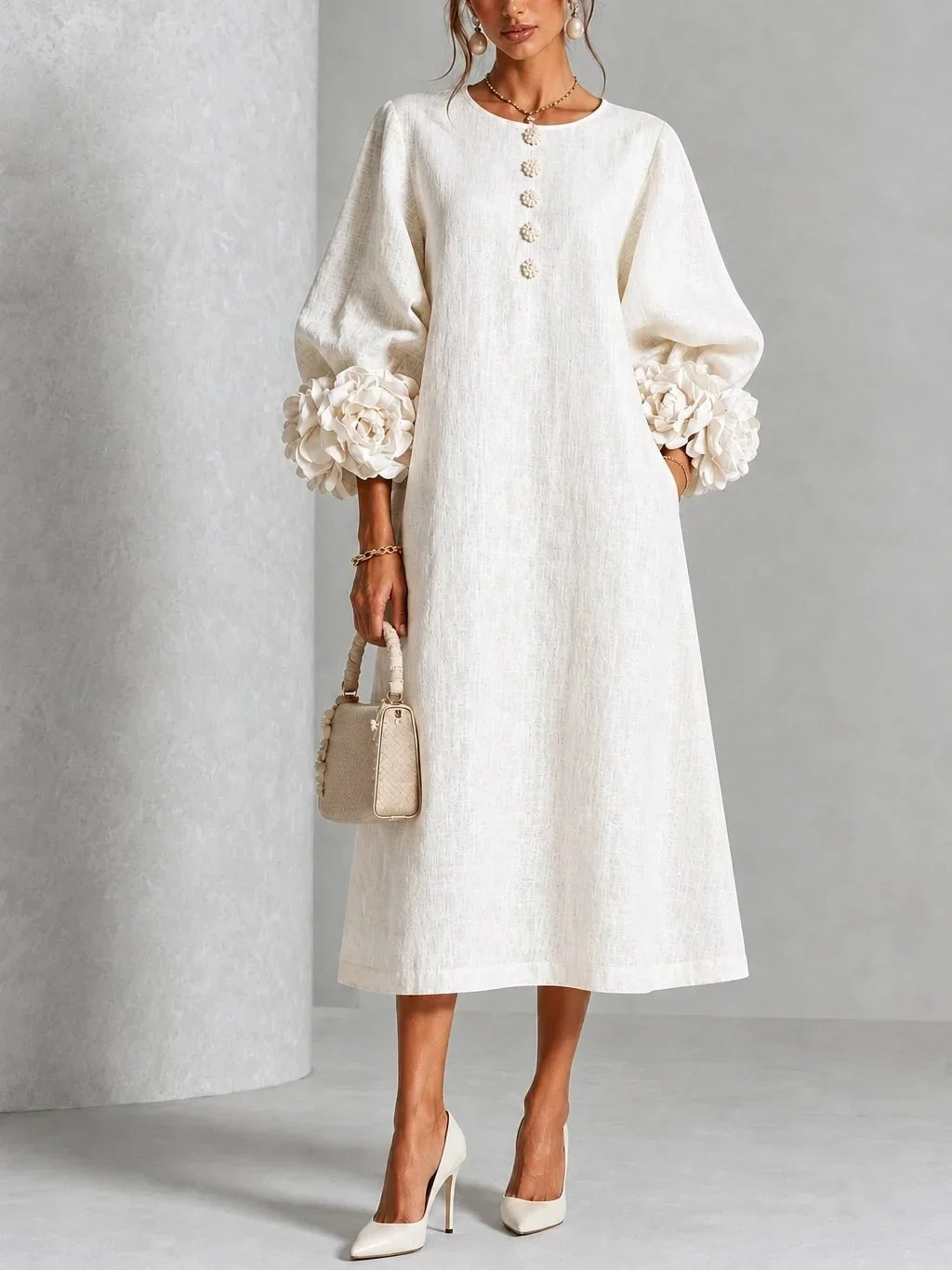Rosalie | Vestido Floral Midi