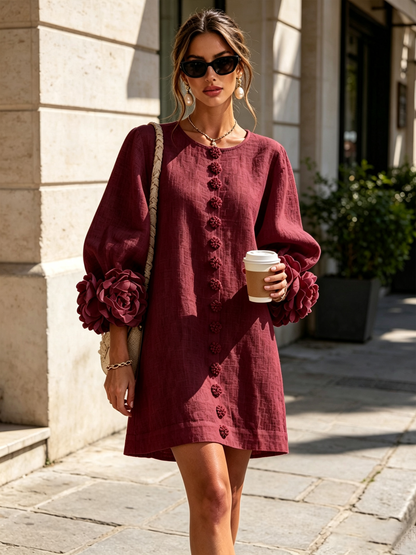 Amélie Floral | Mini Vestido