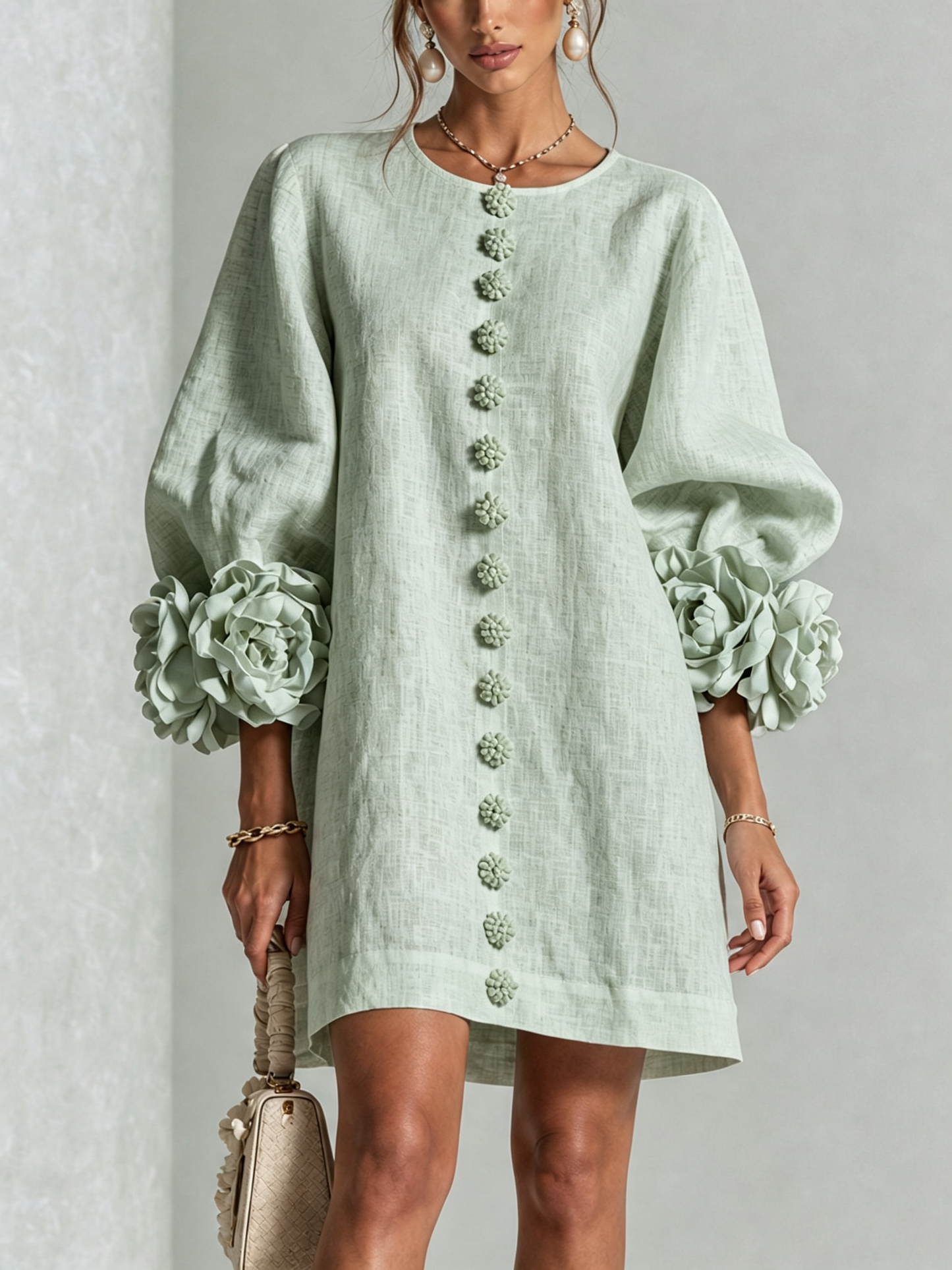 Amélie Floral | Mini Vestido