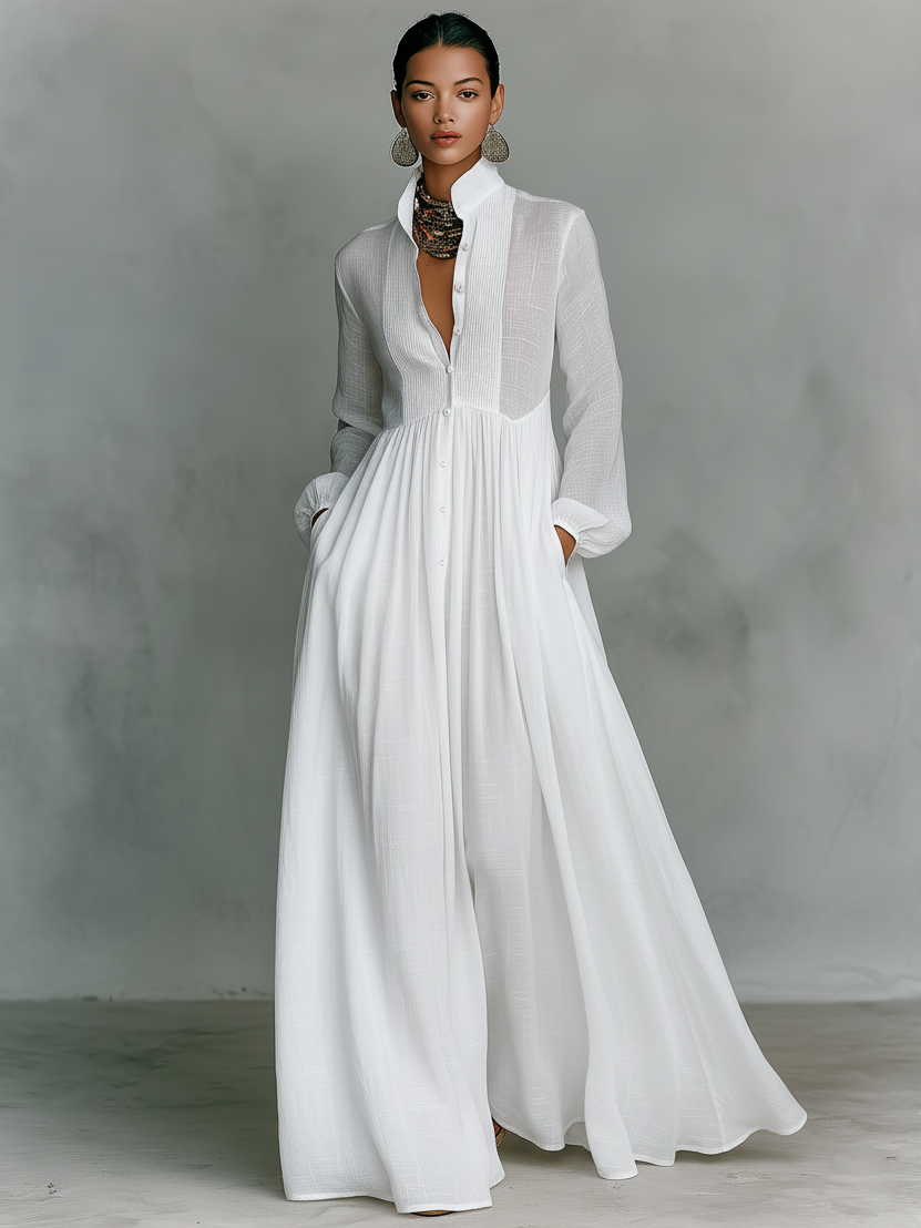 Valerie | Vestido Maxi Minimalista
