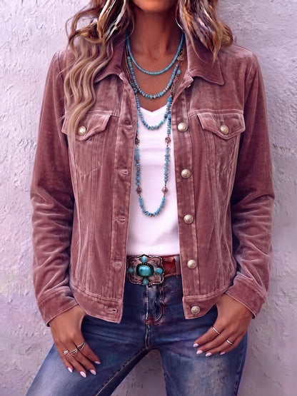 Denisa | Sametové sako v boho stylu inspirované vintage